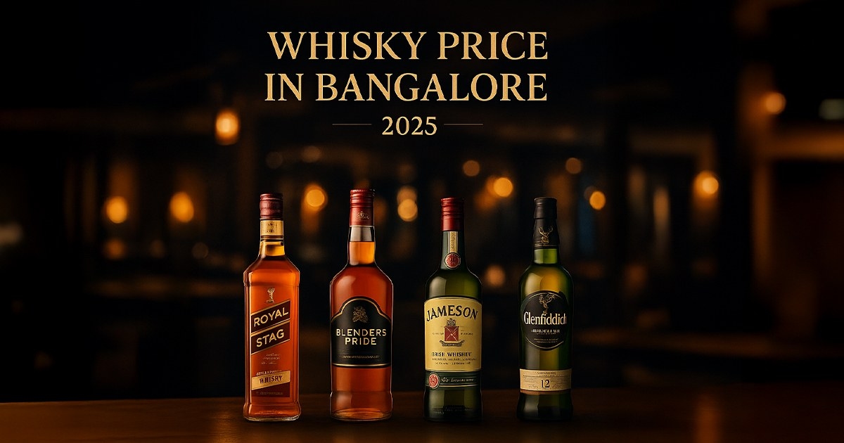 2025 Whisky Price In Bangalore: Brands & 750 ml Rates