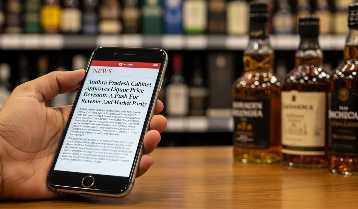 Andhra Pradesh Cabinet Approves Liquor Price Revision: A Push For Revenue And Market Parity