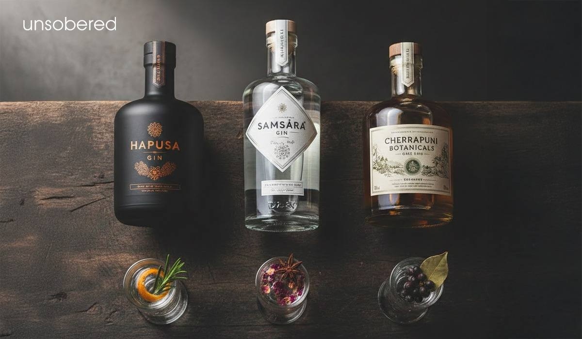 Indian Craft Gin Explained: Hapusa vs Samsāra vs Cherrapunji Botanicals, Flavor Profiles And Pricing