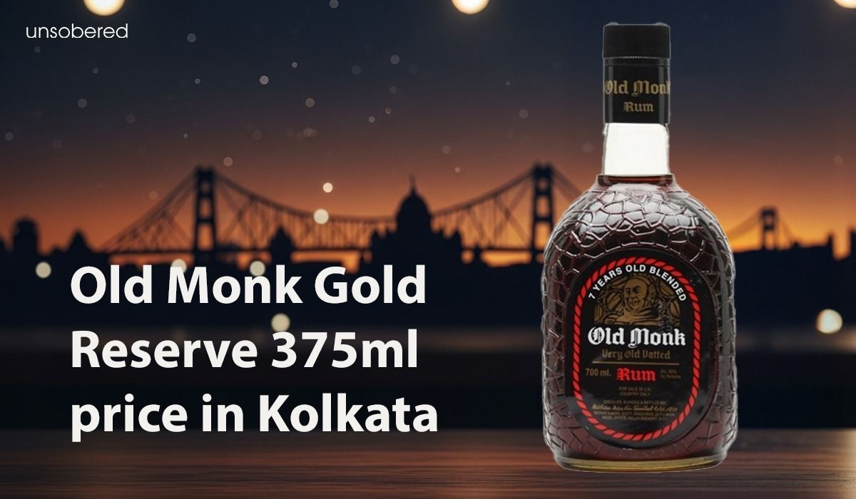 Old Monk Gold Reserve 375ml price In Kolkata 2026: Updated Price Guide