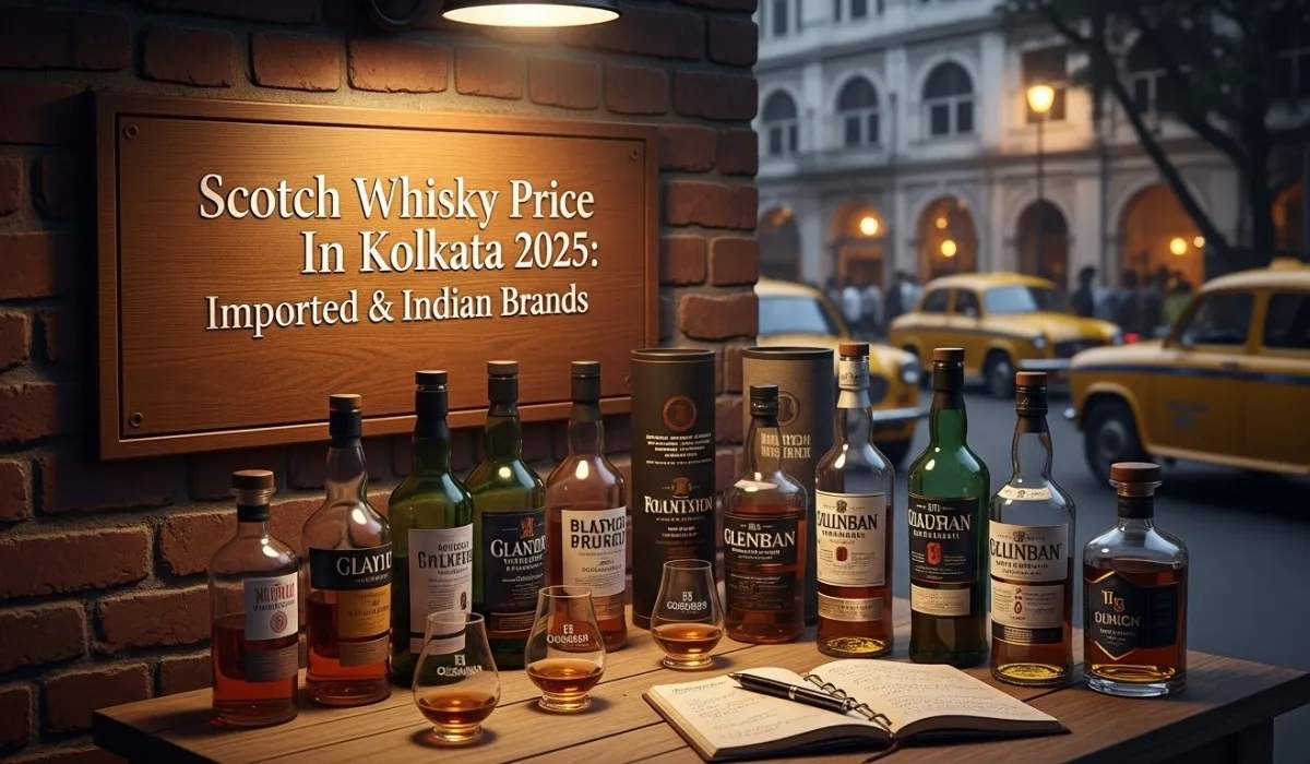 Scotch Whisky Price In Kolkata 2025: Imported & Indian Brands