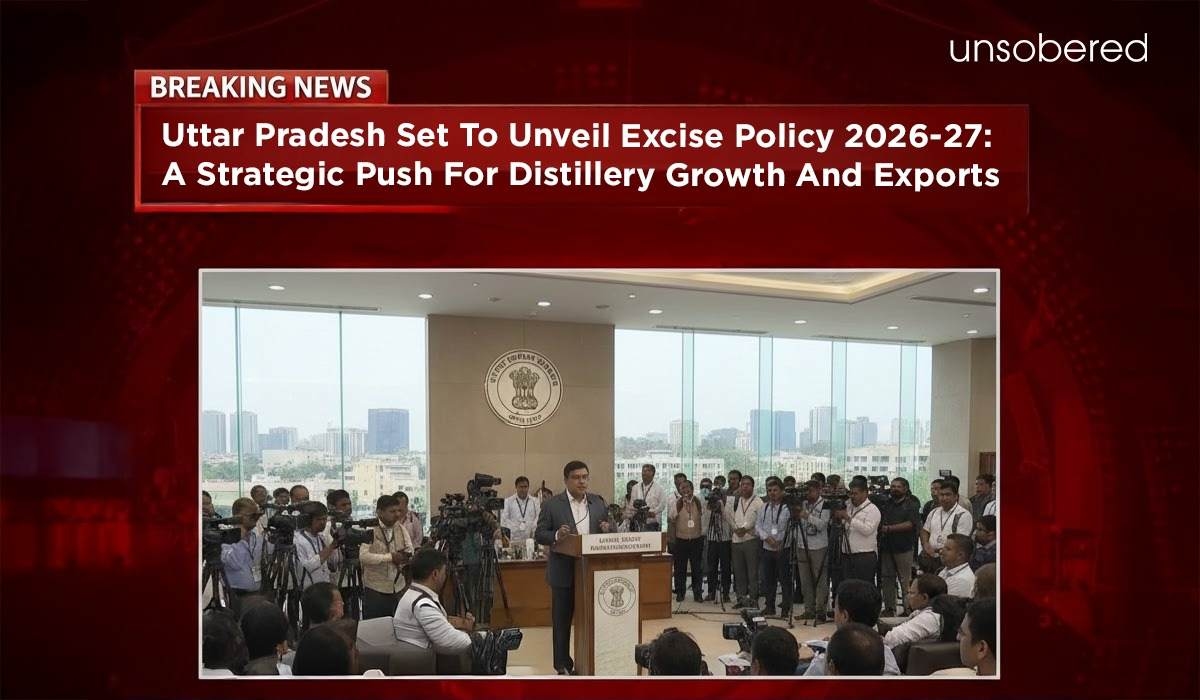 Uttar Pradesh Set To Unveil Excise Policy 2026-27: A Strategic Push For Distillery Growth And Exports