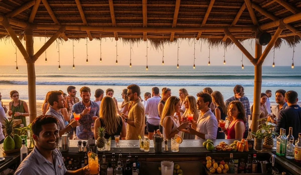 Where To Drink Near Vagator Beach: Bar Guide