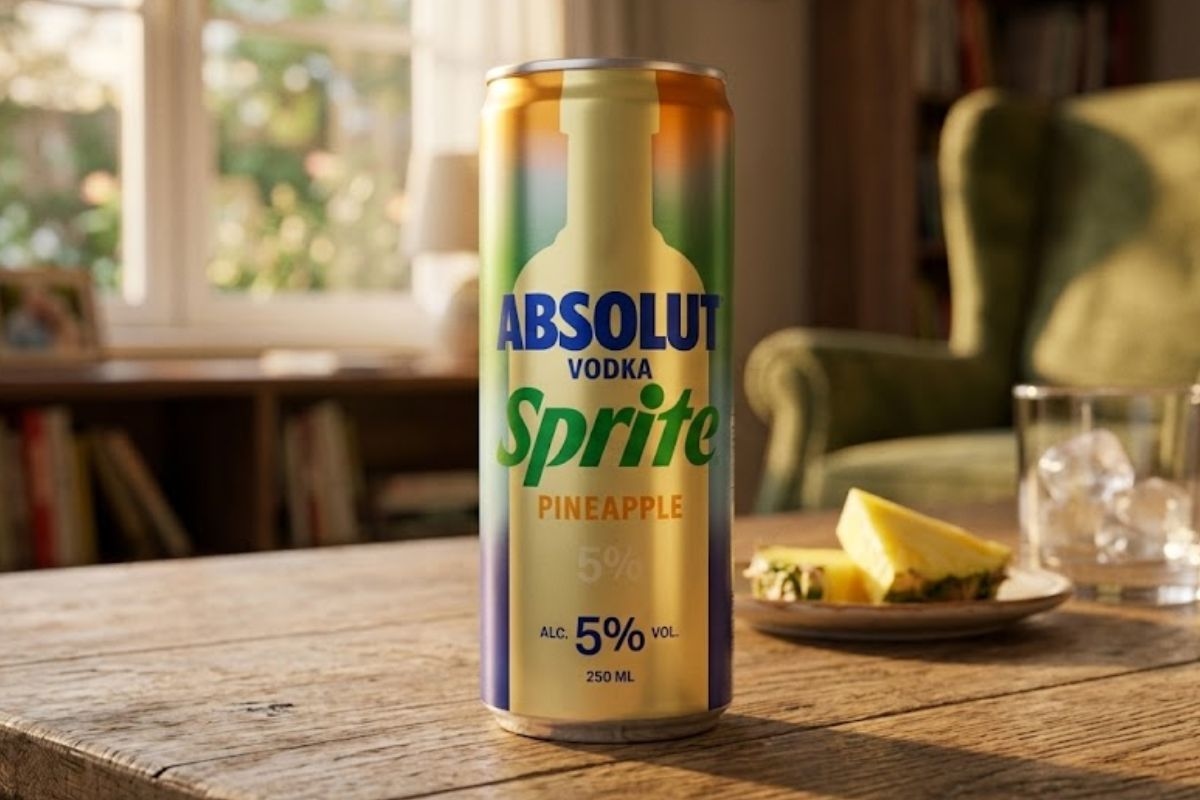 Absolut Vodka & Sprite Tap Into Flavour Trend With Pineapple RTD Launch