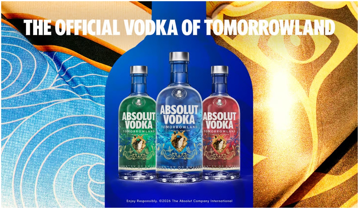 Absolut Tomorrowland Collaboration: Limited-Edition Bottle Collection Unveiled
