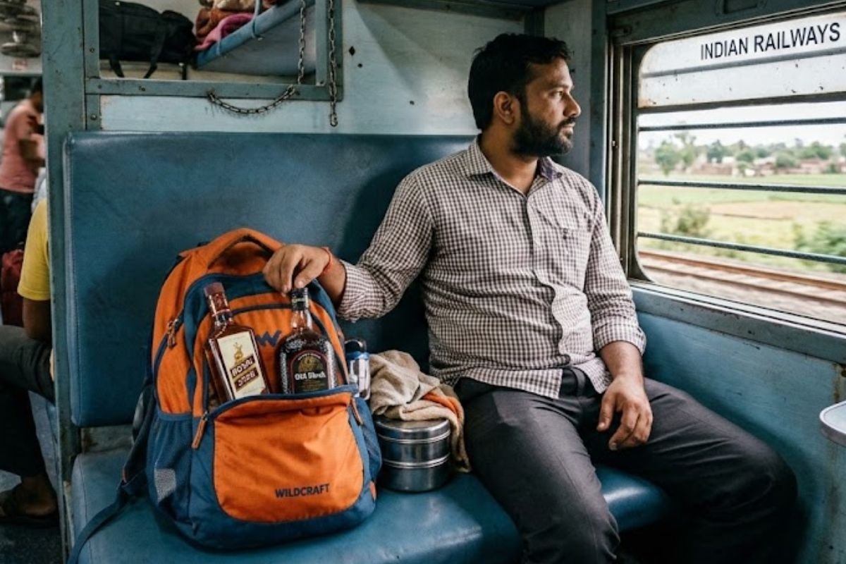 Can You Carry Alcohol On Trains In India? Indian Railways Rules, Limits & Fines Explained