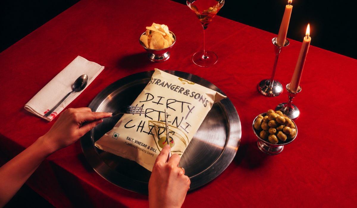 Stranger & Sons Launches Dirty Martini Chips In Collaboration With Kettle Studio