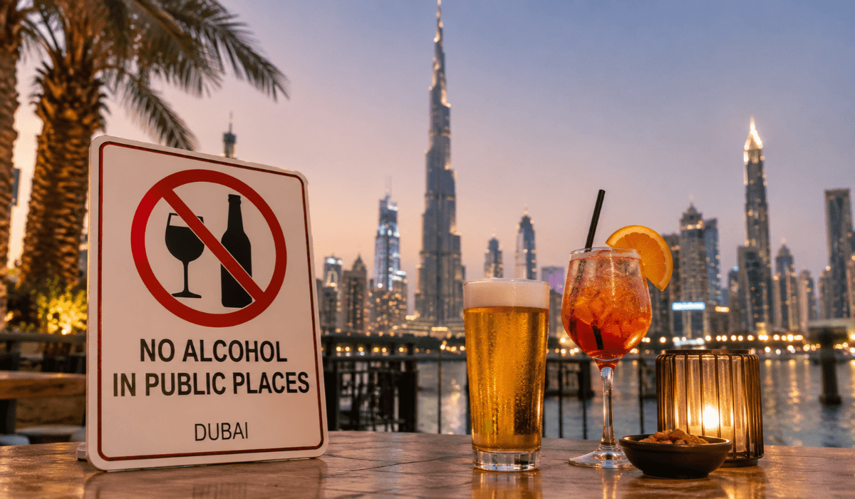 Caught Drinking In Public In Dubai? UAE Laws Explained