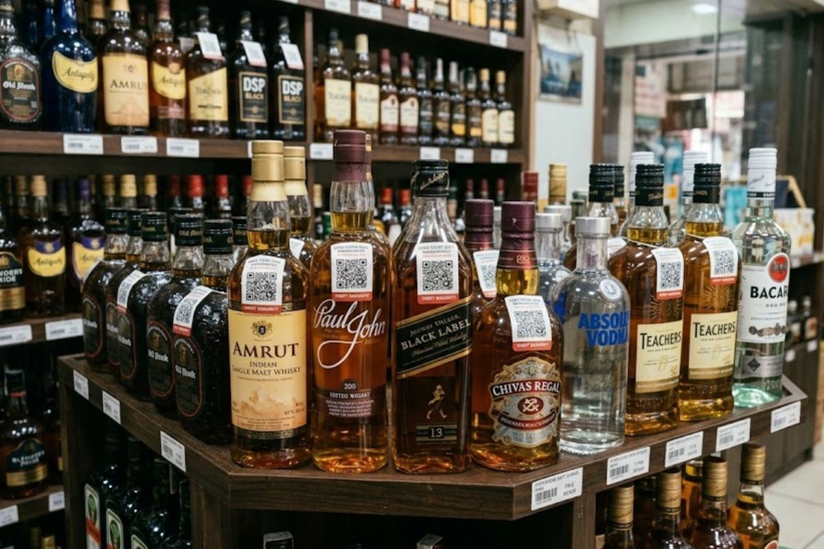 Goa Introduces Tamper-Proof QR Stickers On Alcohol For Digital Tracking 