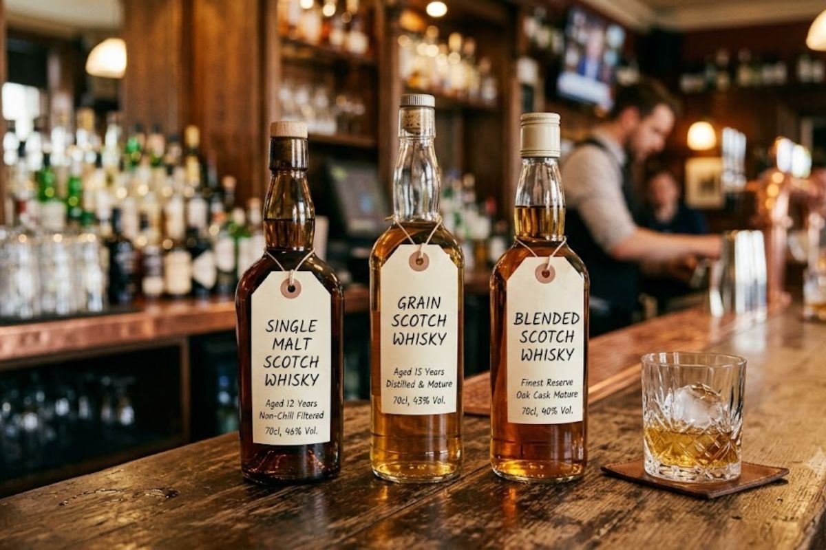 Whisky Terms Explained: Single Malt, Grain, And Blended 