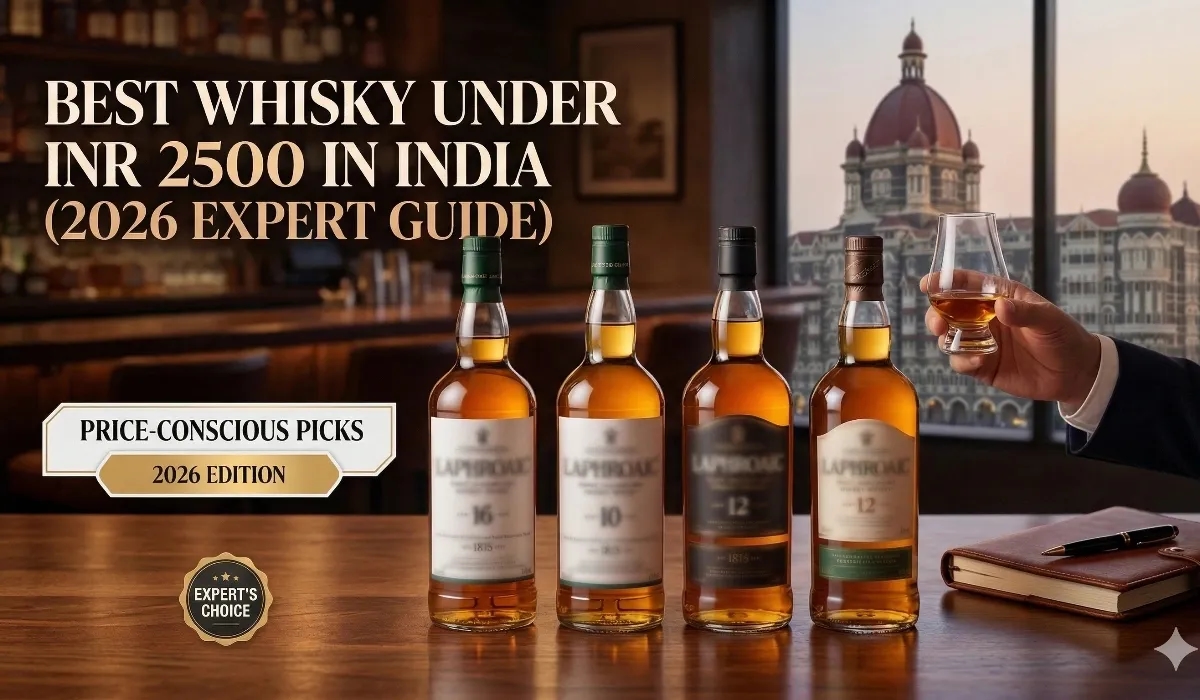Best Whisky Under INR 2500 In India (2026 Expert Guide)