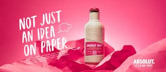 Absolut launches paper bottles in the UK