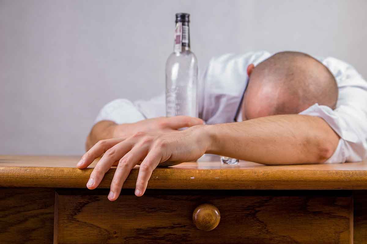 Five Stages of a Regular Drinker on a Dry Day