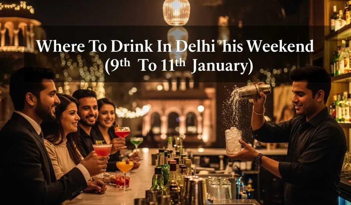 Where To Drink In Delhi This Weekend (9th To 11th January)