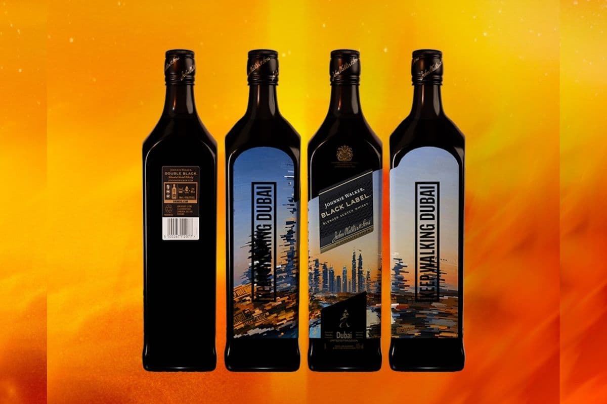Diageo Launches AI-Designed Johnnie Walker ‘1 of 1’ Bottles; Partners With Dubai Duty Free