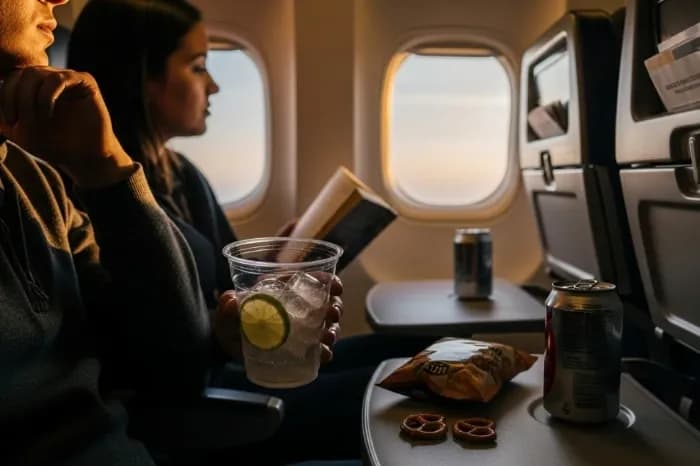 Why Many Domestic Flights Skip Alcohol Service