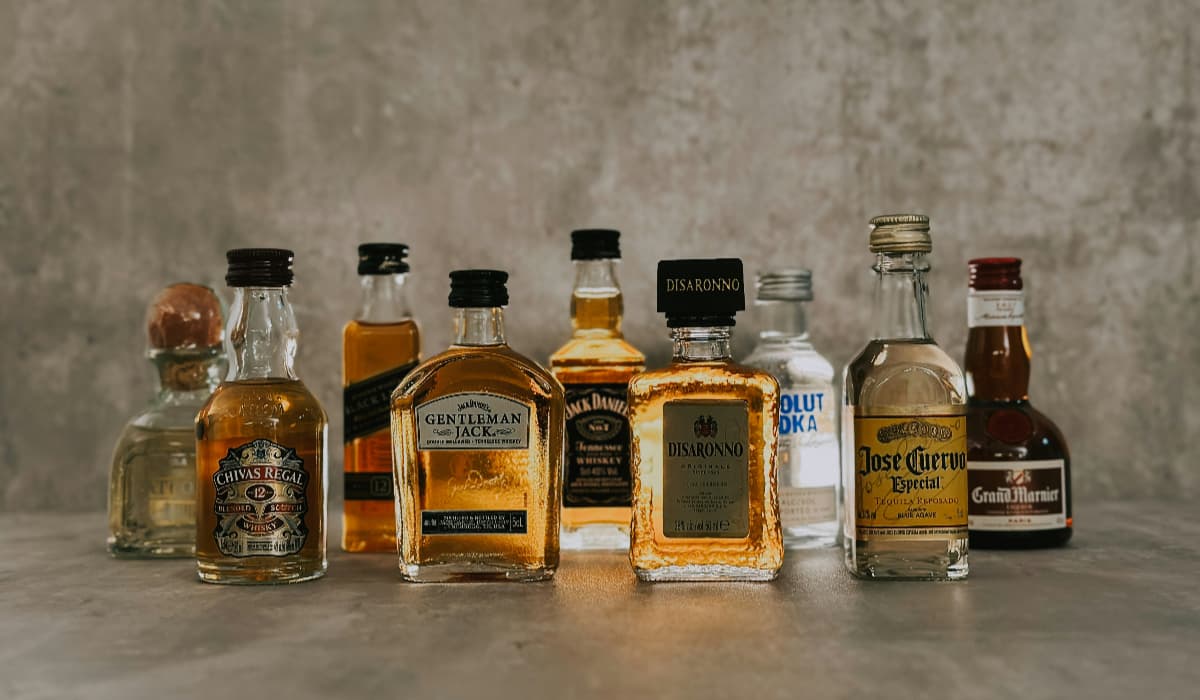 Miniature Alcohol Bottles For When You’re On The Go!