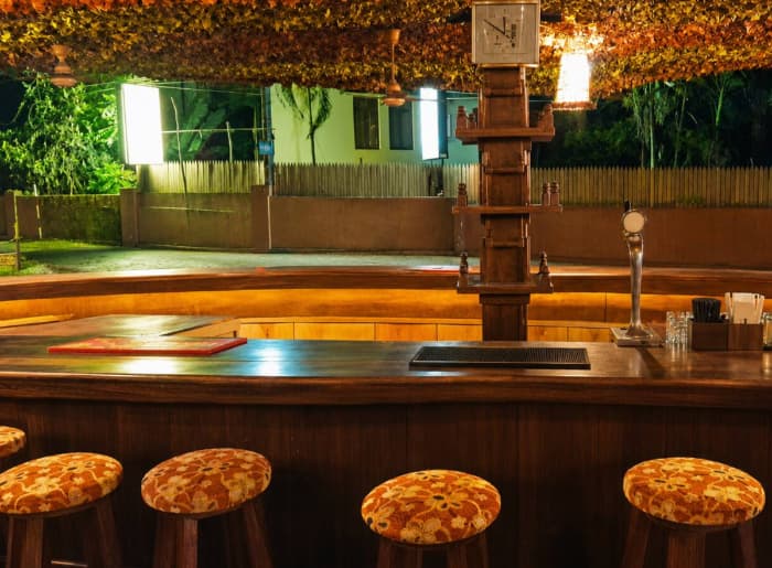 Bar and nightlife setting in Vagator