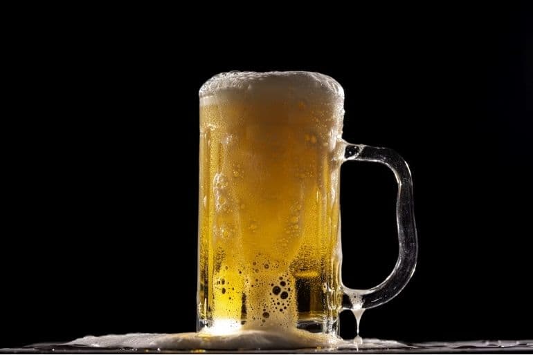 beer bloating