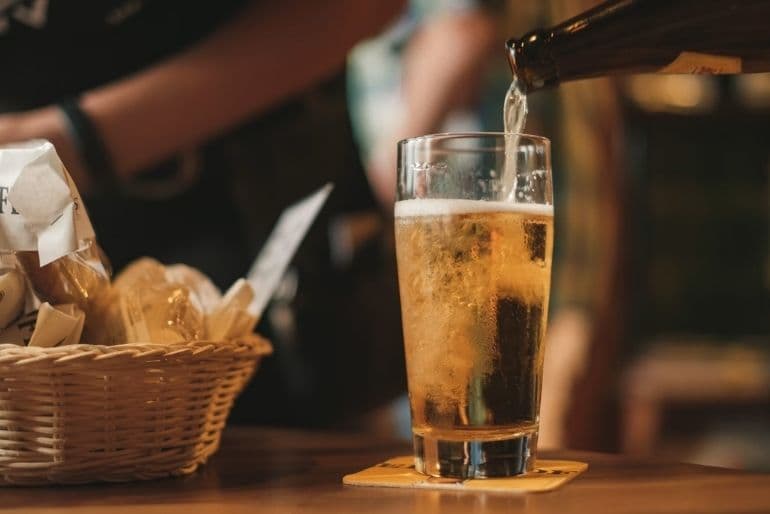 beer bloating
