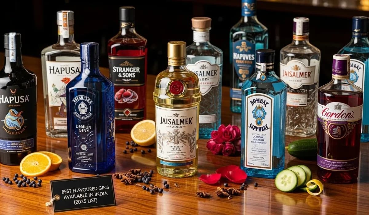 Best Flavoured Gins Available in India (2025 List)