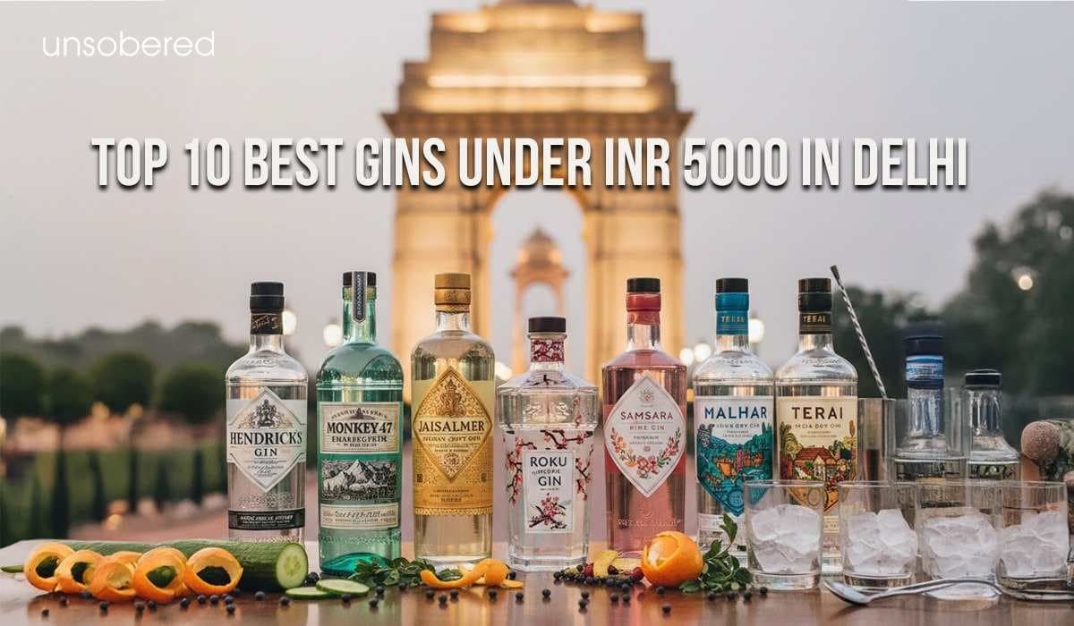 Best Gins Under INR 5000 In Delhi For 2026 