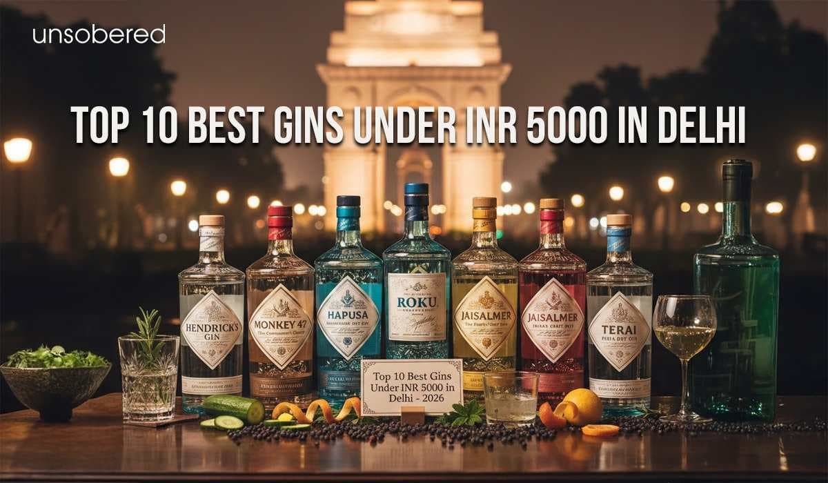Top 10 Best Gins Under INR 5000 In Delhi For 2026