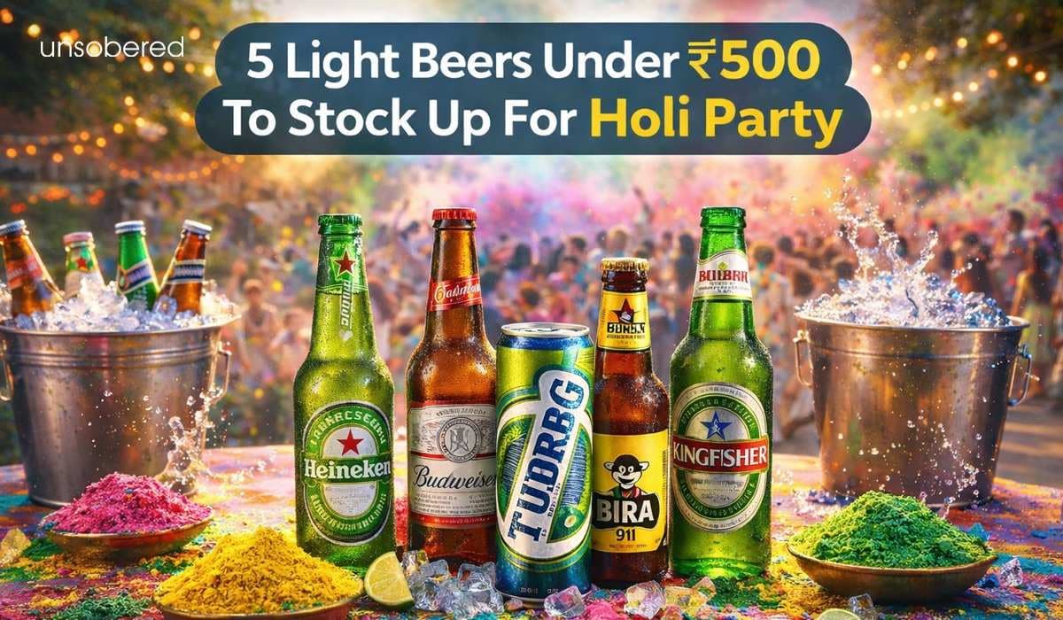 Top 5 best Light Beers Under INR 500 To Stock Up For Holi Party