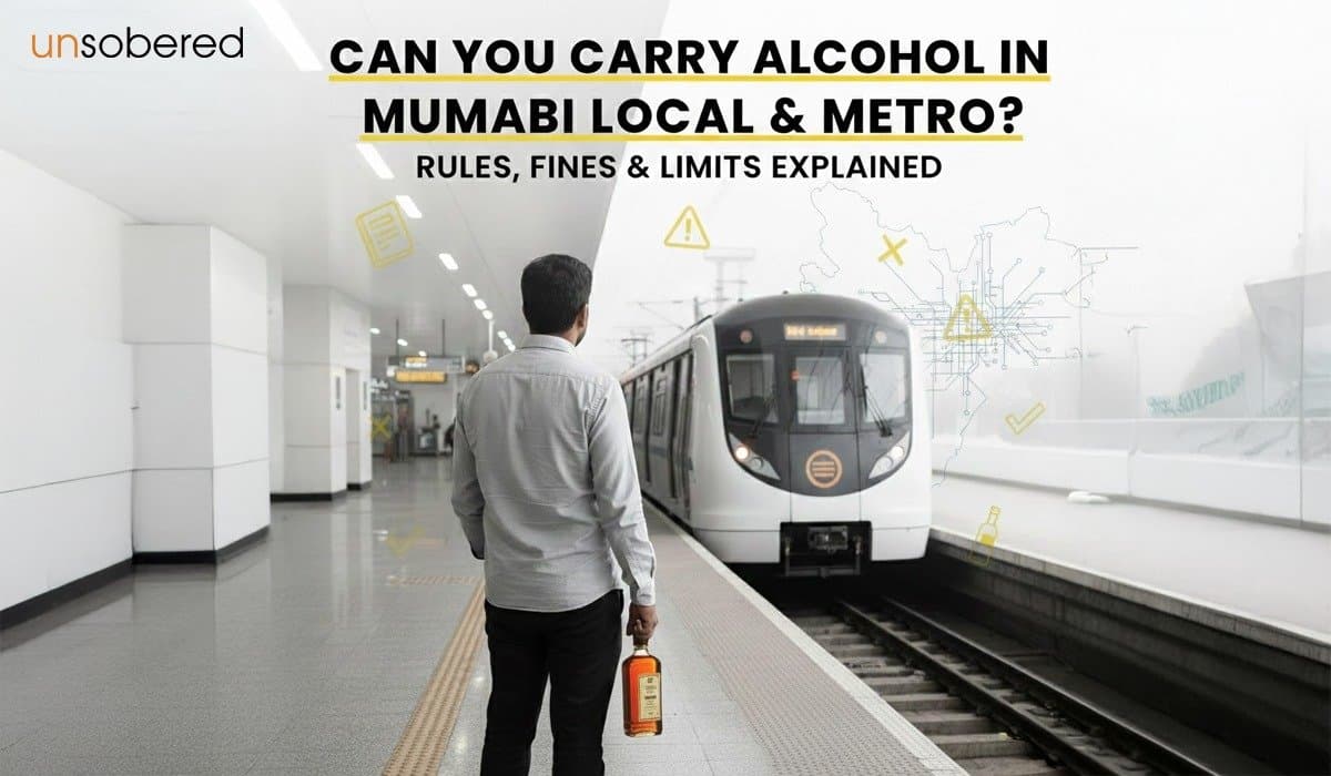 Can You Carry Alcohol In Mumbai Local & Metro? Rules, Fines & Limits Explained