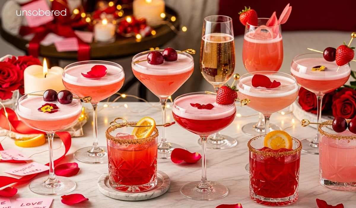 Cocktail Recipes For Valentine’s Day