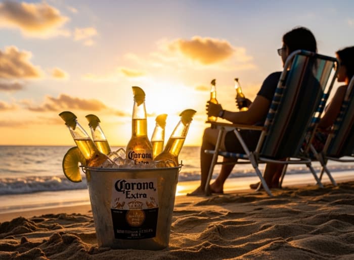 Corona Beer bucket