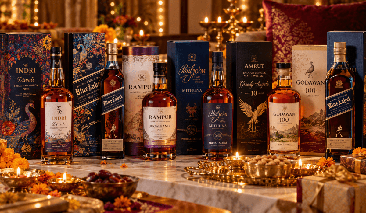 7 Festive Whisky Bottles Perfect For Gifting This Diwali 2026
