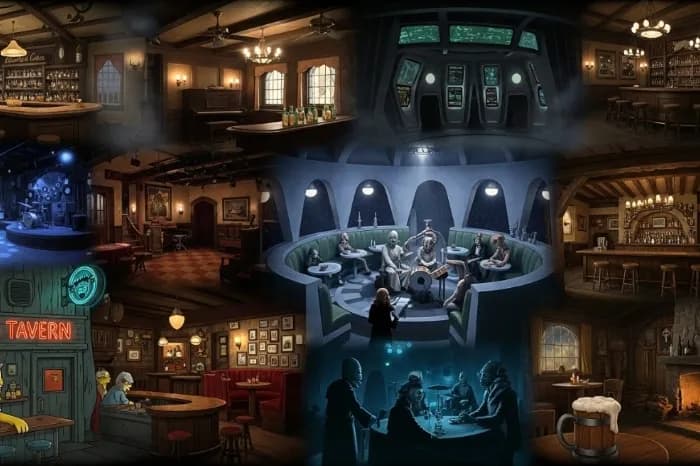 Fictional Bars We Wish Existed in Real Life