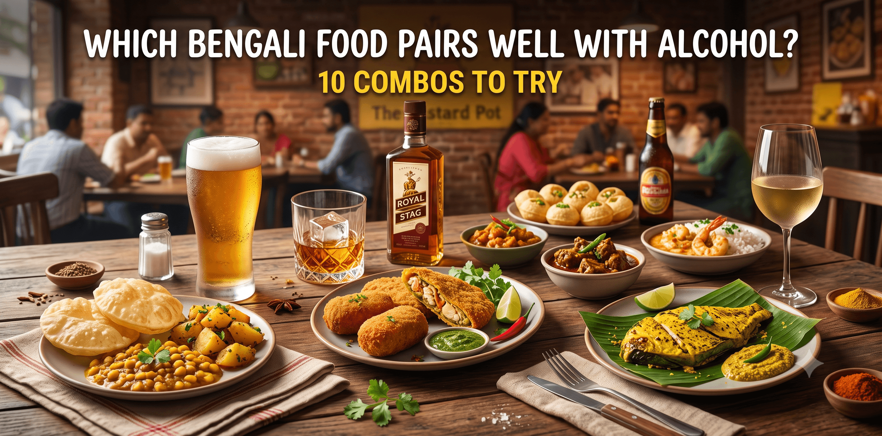 Which Bengali Food Pairs Well With Alcohol? 10 Combos To Try