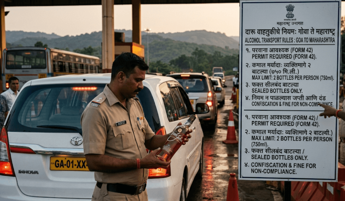 What Are The Rules For Carrying Alcohol From Goa To Maharashtra?