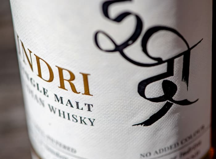 Indri Diwali Collector’s Edition 2026 Ruby Port Cask single malt whisky bottle with festive packaging