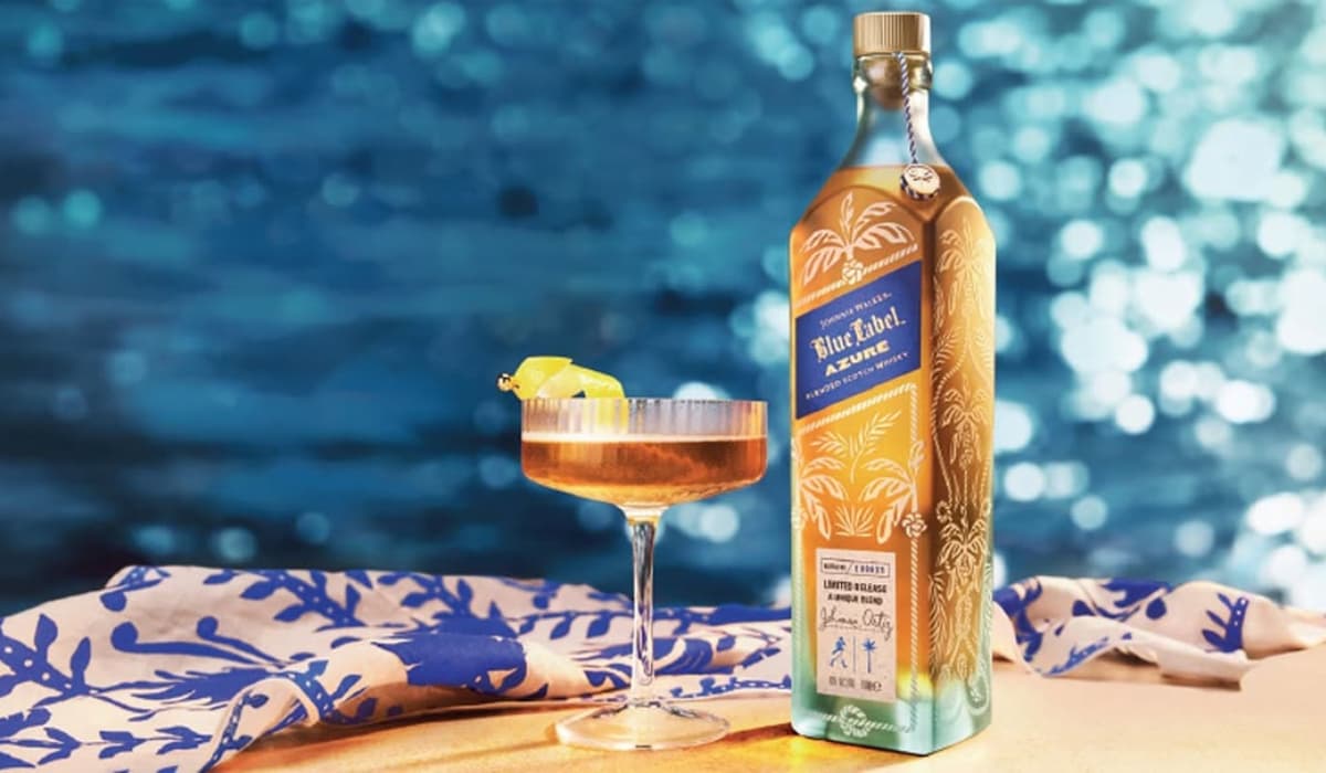 Johnnie Walker Launches Blue Label Azure, Coastal Summer-Inspired Version For Global Travel Retail