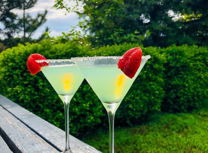 Key lime Martini