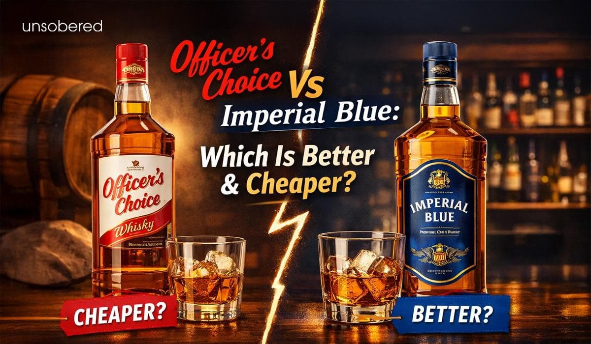 Officer’s Choice Vs Imperial Blue: Which Is Better & Cheaper?