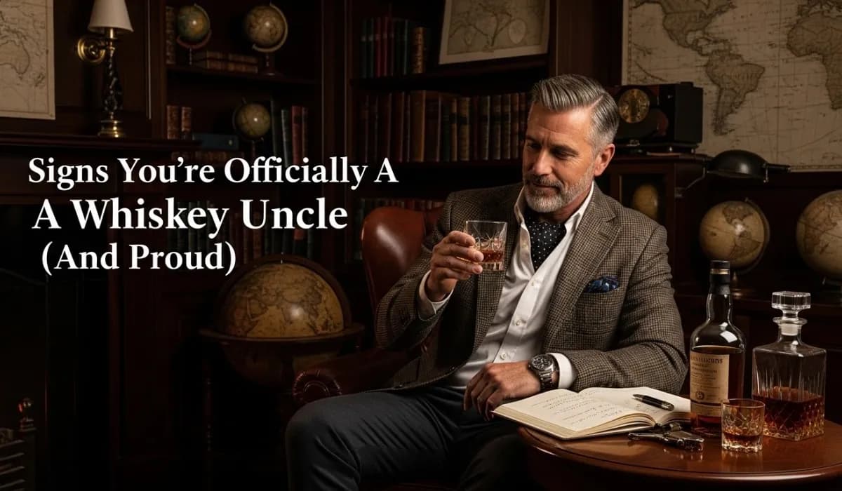 Signs You’re Officially A Whiskey Uncle (And Proud)