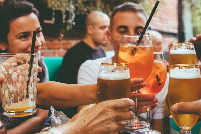 solo drinking holiday
