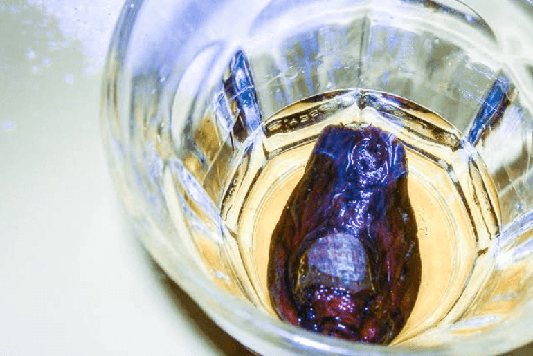 Sourtoe cocktail