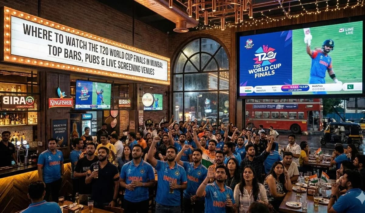 Where To Watch The T20 World Cup Finals In Mumbai: Top Bars, Pubs & Live Screening Venues