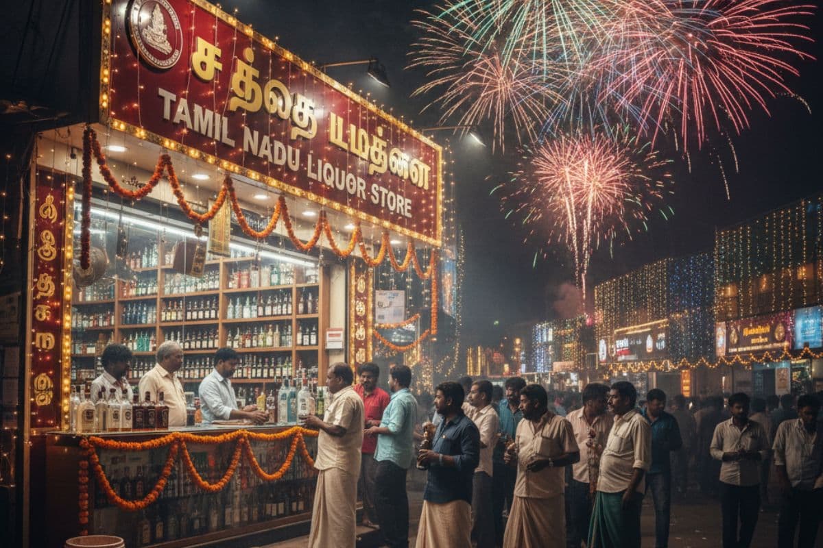 Tamil Nadu Records INR 790 Crore Liquor Sales During Diwali; Madurai Records Highest Sales