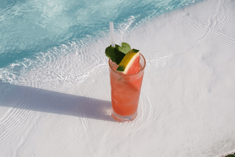 Watermelon cocktails