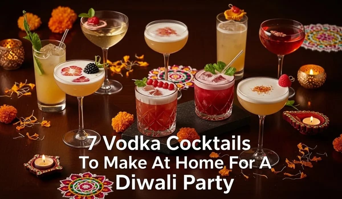 ⁠7 Vodka Cocktails To Make At Home For A Diwali Party