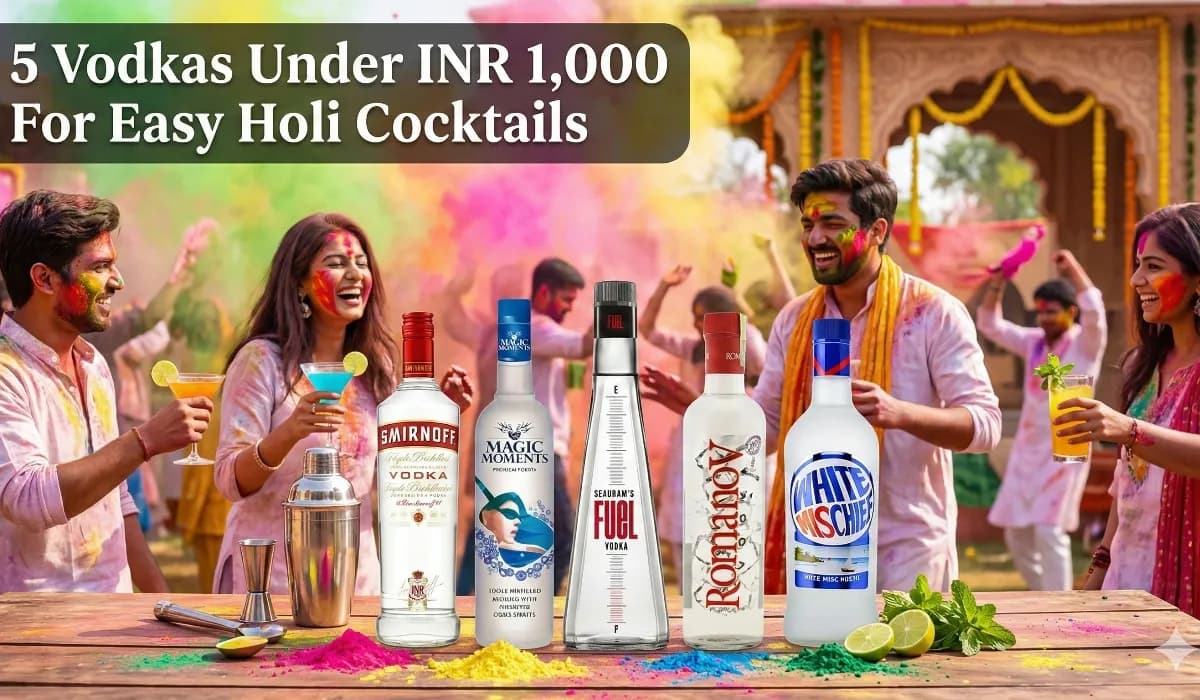 5 Vodkas Under INR 1,000 For Easy Holi Cocktails