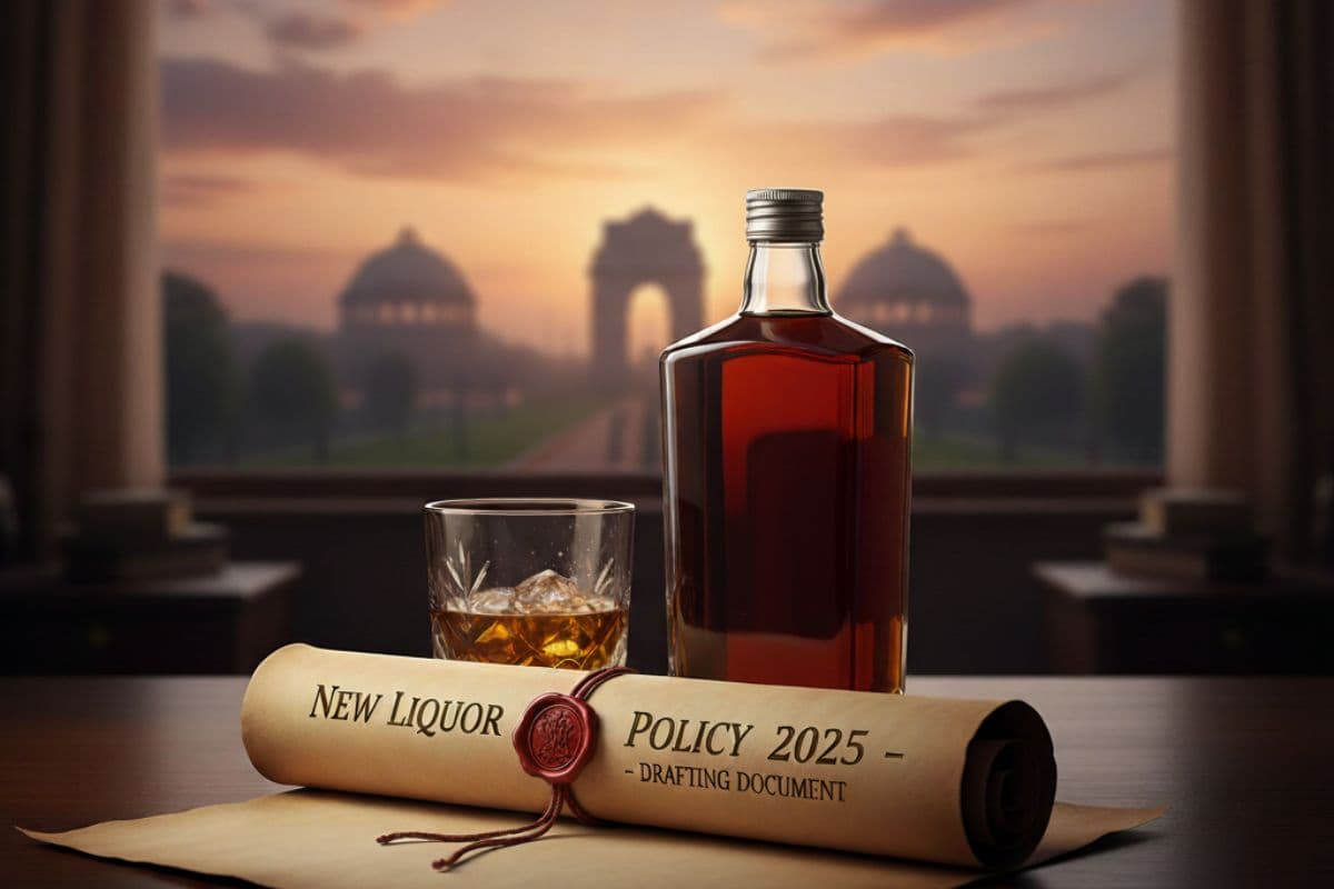 Delhi Govt Drafts New Liquor Policy; Aims At Price Parity, Safe Environment, And More