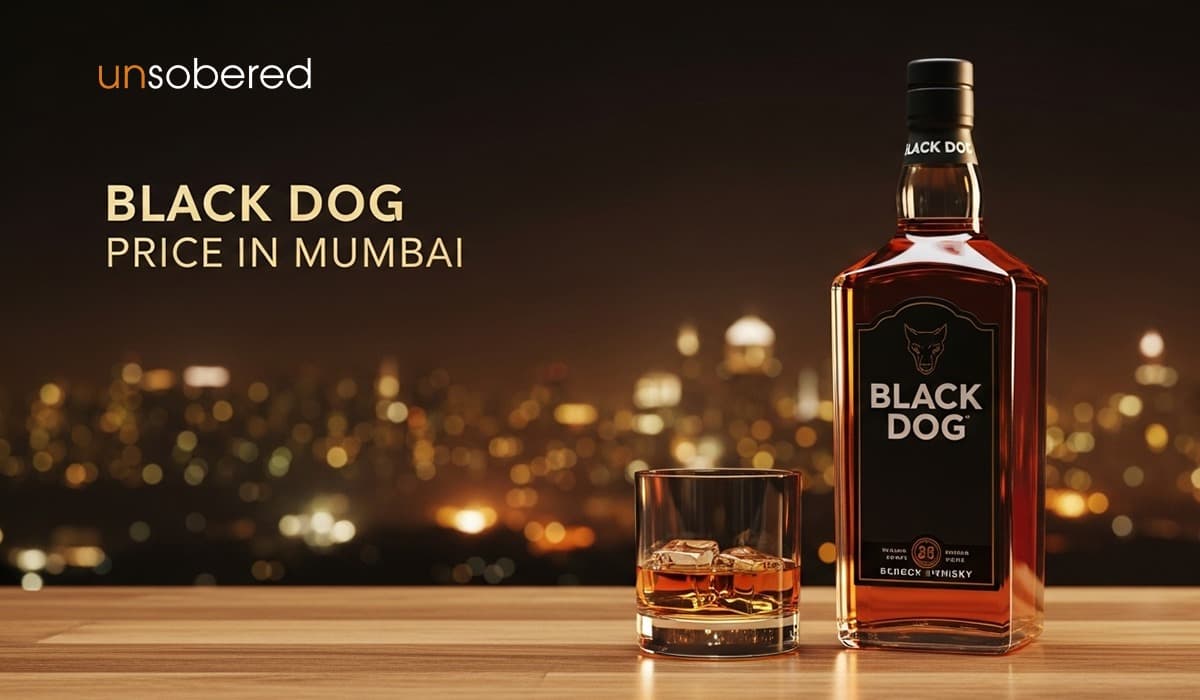 Black Dog Price in Mumbai 2025: 180ml, 375ml, 750ml & More