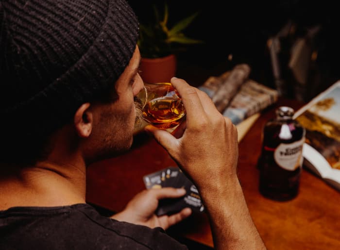 Why whisky burns